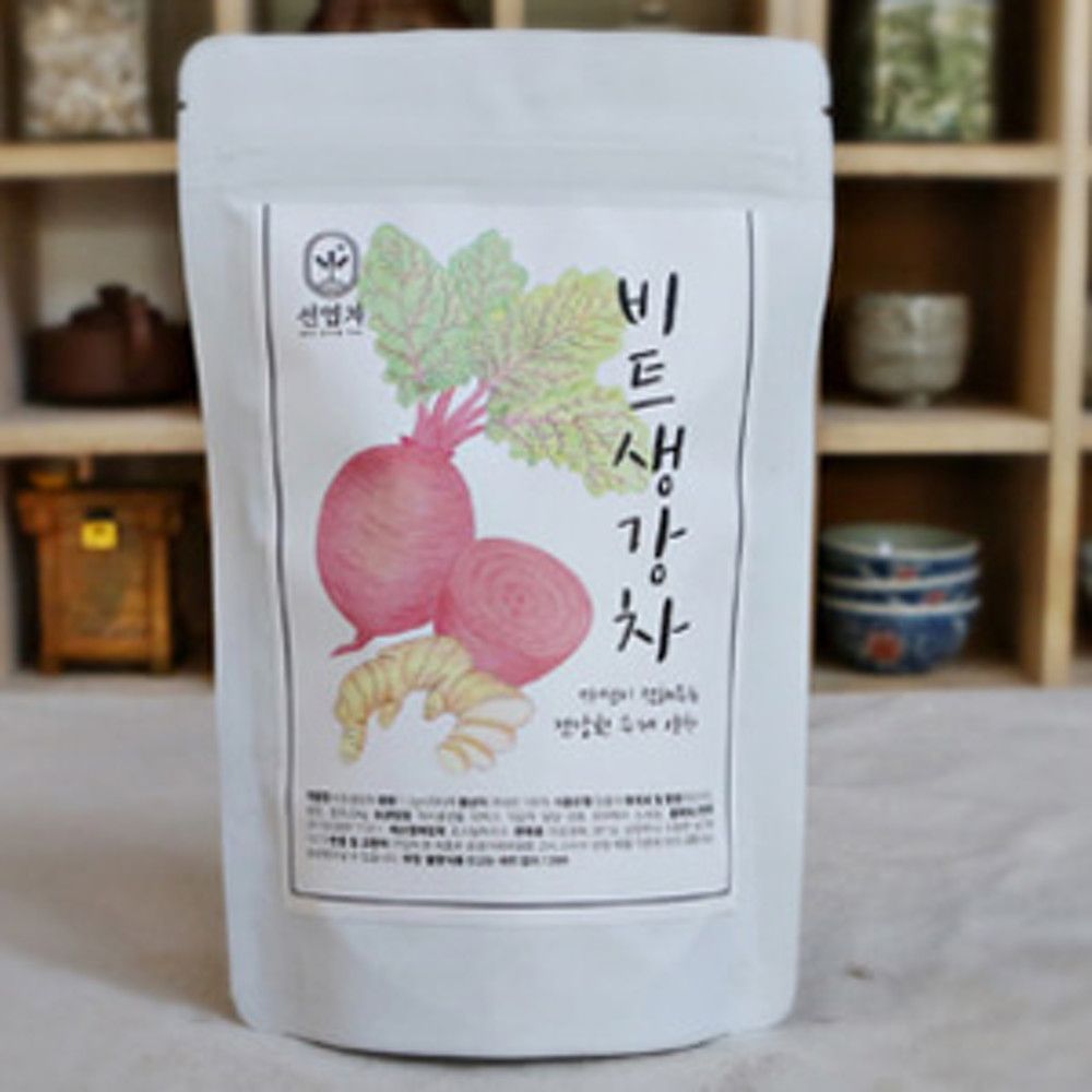 [SUNYEOP_TEA] Beet Ginger Tea, handmade tea bag tea 20p _ No added sugar, artificial sweeteners, preservatives _ Made in Korea